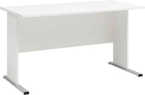 XXXLutz PÍSACÍ STÔL, biela, 140/65/74,2 cm MID.YOU - Online Only kancelárie - 000895000201