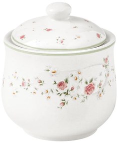 Biela porcelánová cukornička Brandani Nonna Rosa