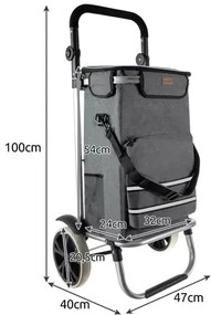 Skladací prepravný vozík Gardlov 23187