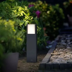 Philips Arbour UltraEfficient vonkajšie stĺpikové​ LED svietidlo 3,8 W 2700K 40cm, antracit