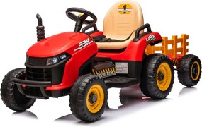 LEAN CARS Elektrický traktor BBH-030 červený