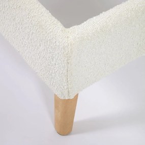 Svetlosivá dvojlôžková posteľ Kave Home Lydia, 160 x 200 cm