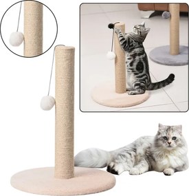 Lean Toys Škrabadlo pre mačky 40x30cm - béžové