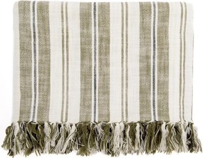 Zelená bavlnená deka 150x200 cm Indira – Tiseco Home Studio