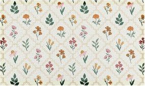 Rohožka z PVC 40x70 cm Vintage Floral Stamp – Artsy Doormats