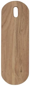 IB Laursen Drevené oválne prkénko HOLE ACACIA WOOD