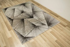 Koberec Studio E840A Geometria čierny / krémový