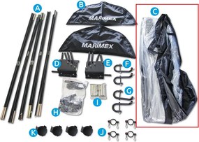 | Náhradný kryt pre zastrešenie Marimex Pool House Control 3,05 m, cvoky | 10992090