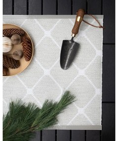 Svetlosivo-krémový vnútorný a vonkajší koberec 70x60 cm Rex Fossil – Pappelina