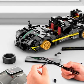KIK Rastar Stavebnica Pagani Zonda R 1:28, 387 dielov