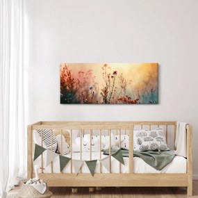 Obraz - Divoké kvety (120x50 cm)