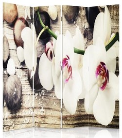 Gario Paraván Diskrétny pôvab orchideí Rozmery: 145 x 170 cm, Prevedenie: Klasický paraván