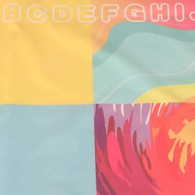 KIK Vodná maliarska podložka 100×80 cm – Abeceda, sada s vodovými fixkami, šablóny 3+