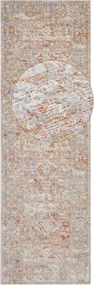 Behúň Cairo 105587 Port Said Cream Red – na von aj na doma, 80x200, oranžová, chodba / predsieň, Hanse Home