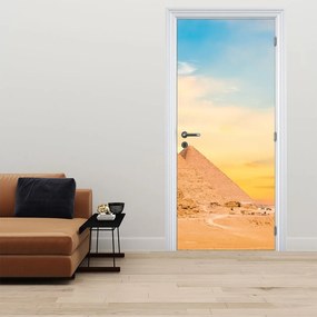 Fototapeta na dvere - Egyptské pyramídy (95x205cm)