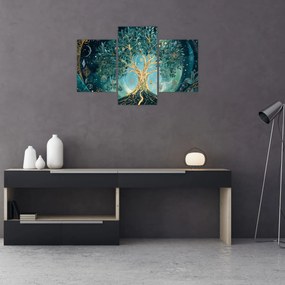 Obraz – Strom života vo vesmíre (90x60 cm)