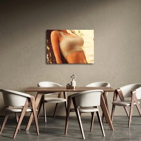 Obraz - Žena pri strome (70x50 cm)