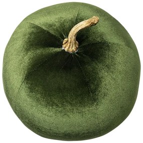 Zelené zamatové dekoratívne jablko Apple L - 33*33*36cm