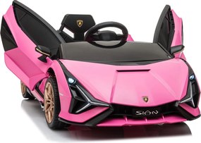 Ramiz Lamborghini SIAN Ružové vozidlo