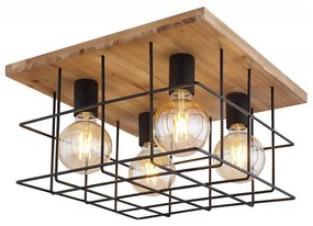 Globo 15530-4D - Stropné svietidlo MERRIL 4xE27/60W/230V