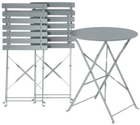 Záhradný set Flori (sivá). Vlastná spoľahlivá doprava až k Vám domov. 1011674