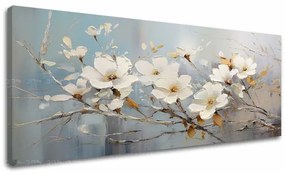 Kvetinový svet na plátne Elegancia prírody 70x140 cm