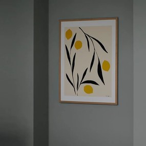 THE POSTER CLUB Autorský plagát Lemon by Anna Mörner 30x40 cm