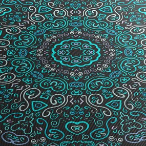 Obraz ornamentálne abstrakcie (120x50 cm)