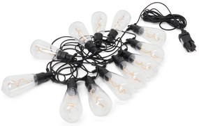 LED filamentová svetelná reťaz, do exteriéru