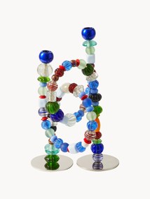 Ručne vyrobený svietnik Beads