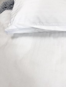 Posteľná obliečka Damašek Premium biela 200x220/2x 70x90 cm