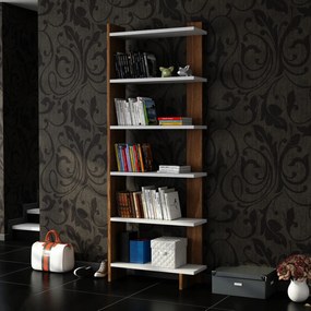 Knižnica Order White Walnut