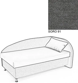 AVA NAVI, PRAVÁ 120x200 Varianta: SORO 97