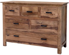 furniture-nabytek.cz - Drevená komoda z masívu palisander 115x50x90