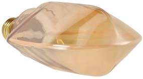 ECOLIGHT Dekoratívna LED žiarovka E27 4W 200lm O100 Amber Retro - rada ZERO