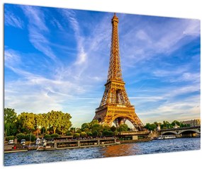 Obraz - Eiffelova veža (90x60 cm)