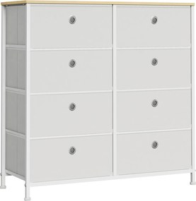 Komoda látková AUK-E1024 Farba: Biela