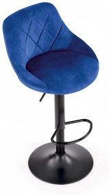 Barová stolička H101 Halmar Modrá