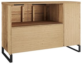 furniture-nabytek.cz - Masívny podstavec pod umývadlo Sydney z divokého duba, olejovaný, hnedý – 105×45×74 cm