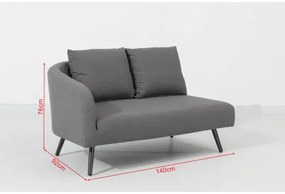 Doppler Melia LIKA-TEX® sivá - luxusná záhradná súprava