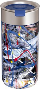 Nerezový termohrnček so sitkom Boost Abstract 400 ml