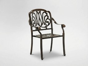 CH Hliníková stolička Hastings v antickom prevedení