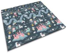 Vzdelávacia skladacia penová podložka 200 x 180 x 1 cm Nukido NK-340