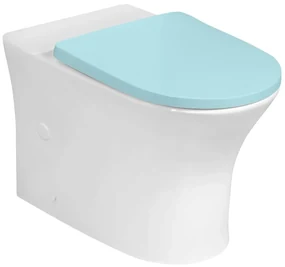 Bruckner Bruckner, LEON RIMLESS misa pre kombi WC, spodný/zadný odpad, biela, 201.421.4
