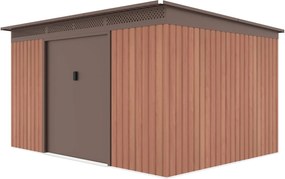 Záhradný domček G21 GRAH 915 - 340 x 269 cm, hnedý