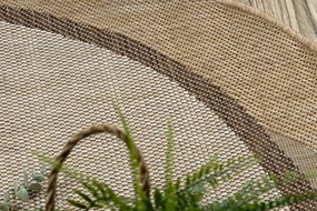 Koberec ORGANIC 2123 naturálny / krémový / sivý