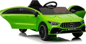 LEAN CARS Elektrické autíčko Mercedes CLA 45s AMG 4x4 zelené
