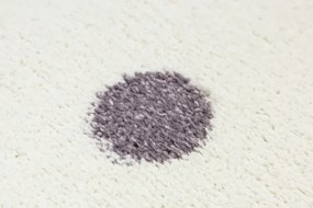 Koberec Lima 9581A krémový / fialový