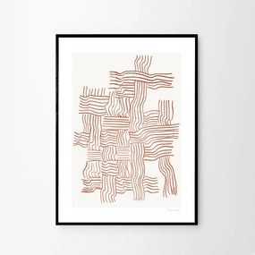 Moikka Plagát Woven by Berit Mogensen Lopez 30x40 cm