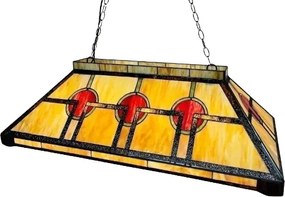 Tiffany luster do kuchyne Clayre & Eef 92*47*30*126 3*E27 7,7 KG